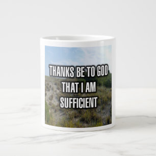 Merci À Dieu Que Je Suive Suffisamment Mug