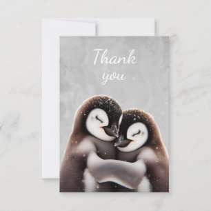 Merci à l'oiseau de pingouin qui s'amuse