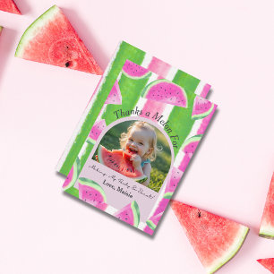 Merci à Melon Flat Carte de remerciements