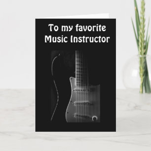 MERCI À "MON INSTRUCTEUR DE MUSIQUE PRÉFÉRÉ"