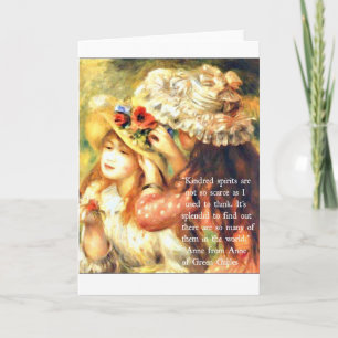 Merci à un ami - Anne of Green Gables Citation