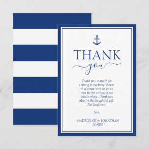 Merci Ancre bleu marine