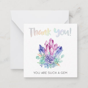 *~ MERCI AP62 Mini carte de note Kindness