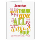 Merci Appréciation Typographie Merci Message