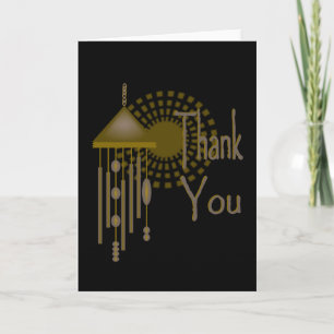 Merci Au Bronze Vent Chime & Sunburst