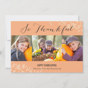 Merci aux Cartes photos de Thanksgiving