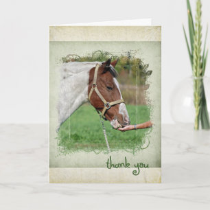 Merci avec cheval