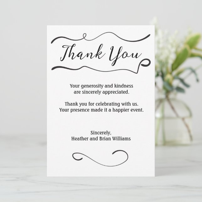 Merci avec Tourbillon avec Image (Debout devant)