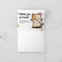 Merci beaucoup Carte