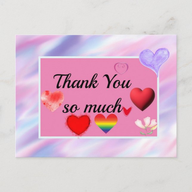 merci beaucoup de carte postale (Devant)