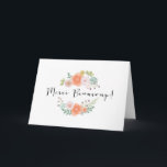 Merci Beaucoup! Thank You Card<br><div class="desc">For more beautiful designs please visit us at: http://www.zazzle.com/sugarloafgraphics</div>