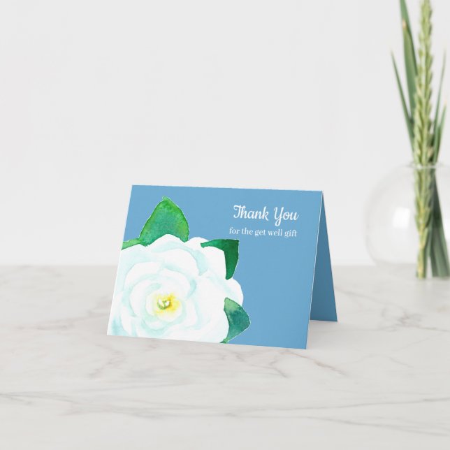 Merci bien obtenir cadeau Gardenia Flower (Devant)