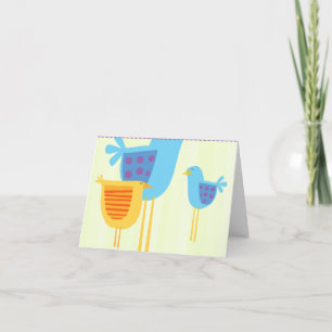 Merci Birds CArd