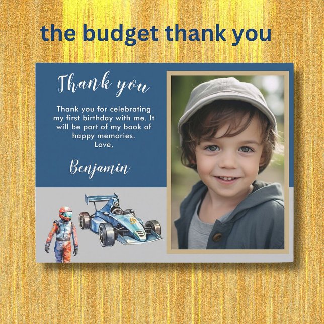 Merci BUDGET Photo Boy Race 5e anniversaire (Créateur téléchargé)