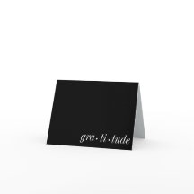 Merci card.black