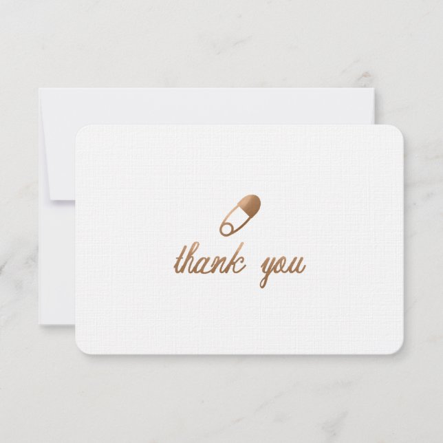 MERCI CARD-FLAT DE BABY SHOWER (Devant)