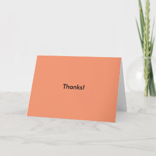 Merci ! Carte de voeux passive et agressive