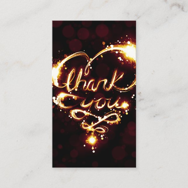 merci carte perforée légère (Devant)