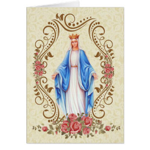 Merci catholique béni de condoléance de Vierge
