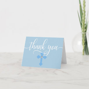 Merci Christening Communion Blue BOY   BLANC
