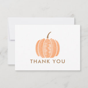 MERCI   Citrouille d'automne