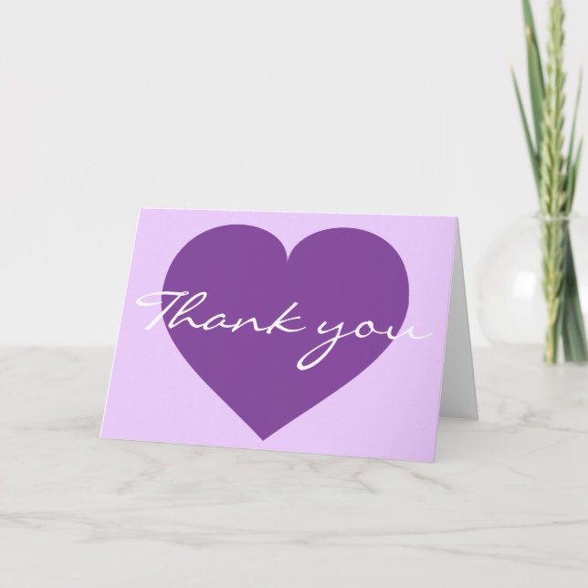 Merci - Coeur pourpre (Devant)