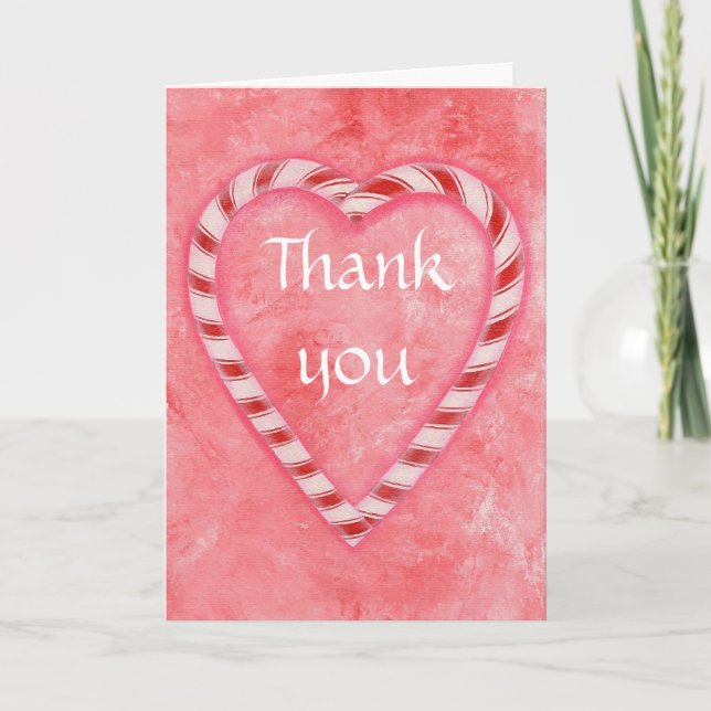 Merci, Coeur Sucre de canne, Cartes mariages (Devant)