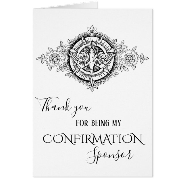 Merci Confirmation Commanditaire Saint-Esprit (Devant)