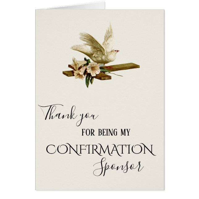 Merci Confirmation Commanditaire Saint-Esprit (Devant)