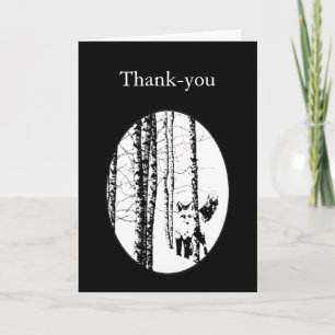 Merci Cute Petit Forêt Fox Animal