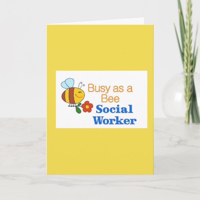 Merci d'abeilles du travailleur social (Devant)