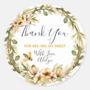 Merci d'abeilles ici Stickers