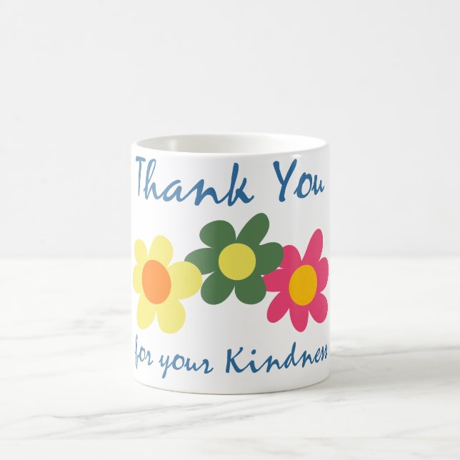 Merci Daisies Mug (Centre)