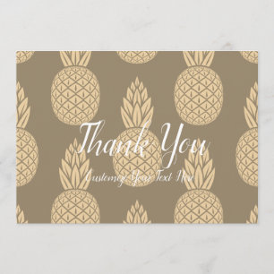 Merci d'ananas Or