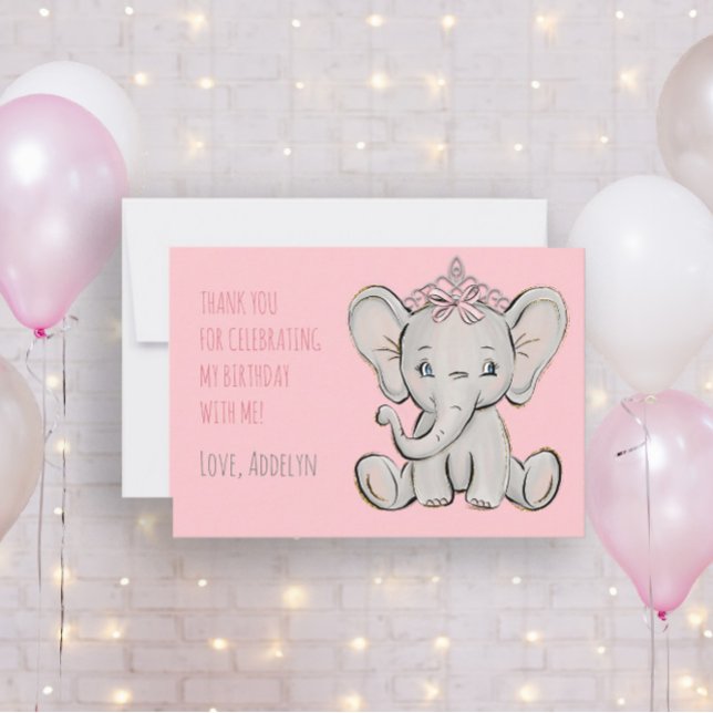 Merci d'anniversaire de la princesse rose (Créateur téléchargé)