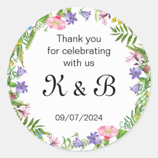 Merci d'avoir célébré avec nous ! | Autocollant