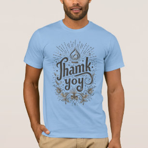 merci d'avoir écrit un t-shirt design.
