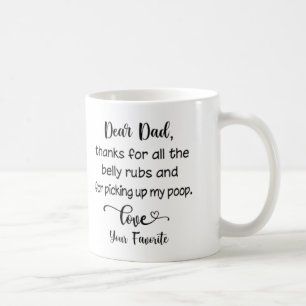 Merci d'avoir ramassé mon caca drôle Mug
