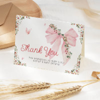 Merci de Baby shower de de la boue douce aux frai