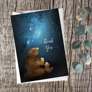 Merci de Baby shower Twinkle Bear Cute