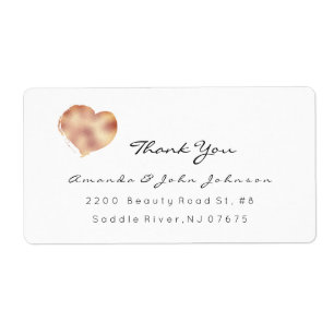 Merci de course de brosse de coeur d'or de rose de