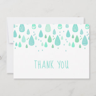 Merci de  de Mint Green Raindrops