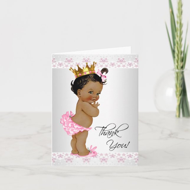 Merci de douche pour fille afro-américaine (Devant)