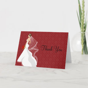 Merci de Fête des mariées Flirty Crimson