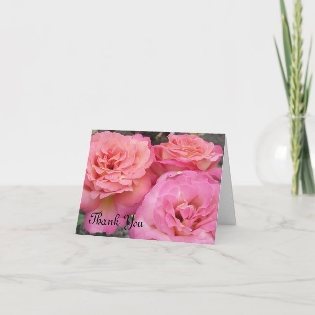 Merci de jardin Rose rougissant (Devant)