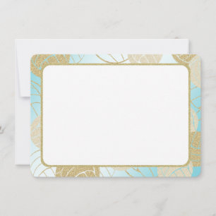 Merci de la carte plat Gold Volleyball