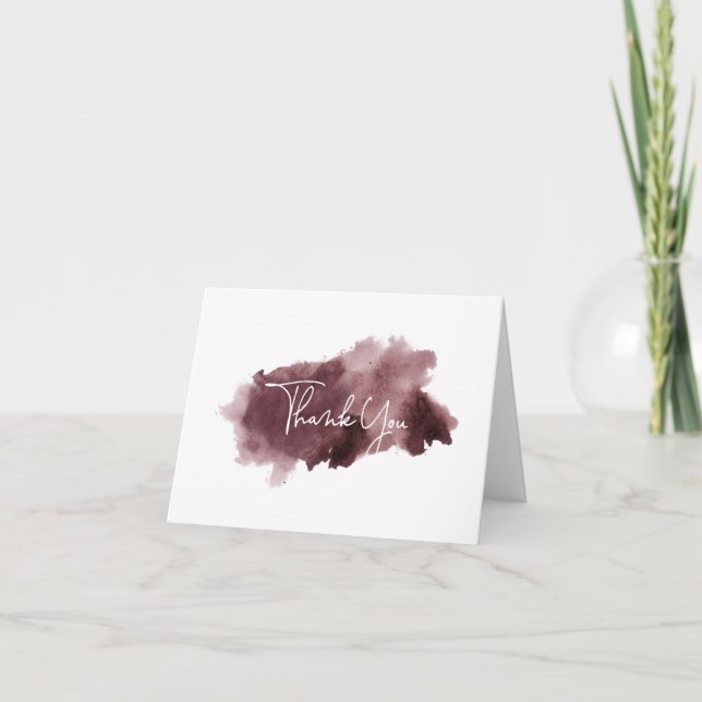 Merci de lavage d'encre de Bourgogne (Devant)