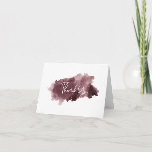 Merci de lavage d'encre minimaliste