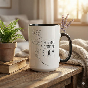 Merci De M'Aider À Bloom Mug