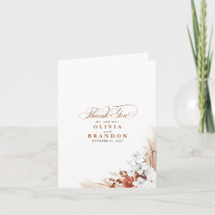 Merci de Mariage blanc en terre cuite
